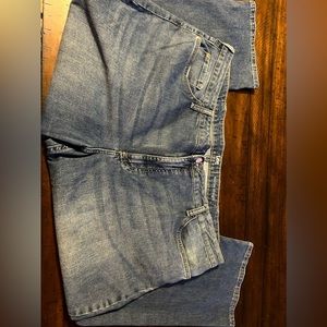 Lee Riders Midrise Straight Blue Straight Leg Jeans in Size‎ 5X